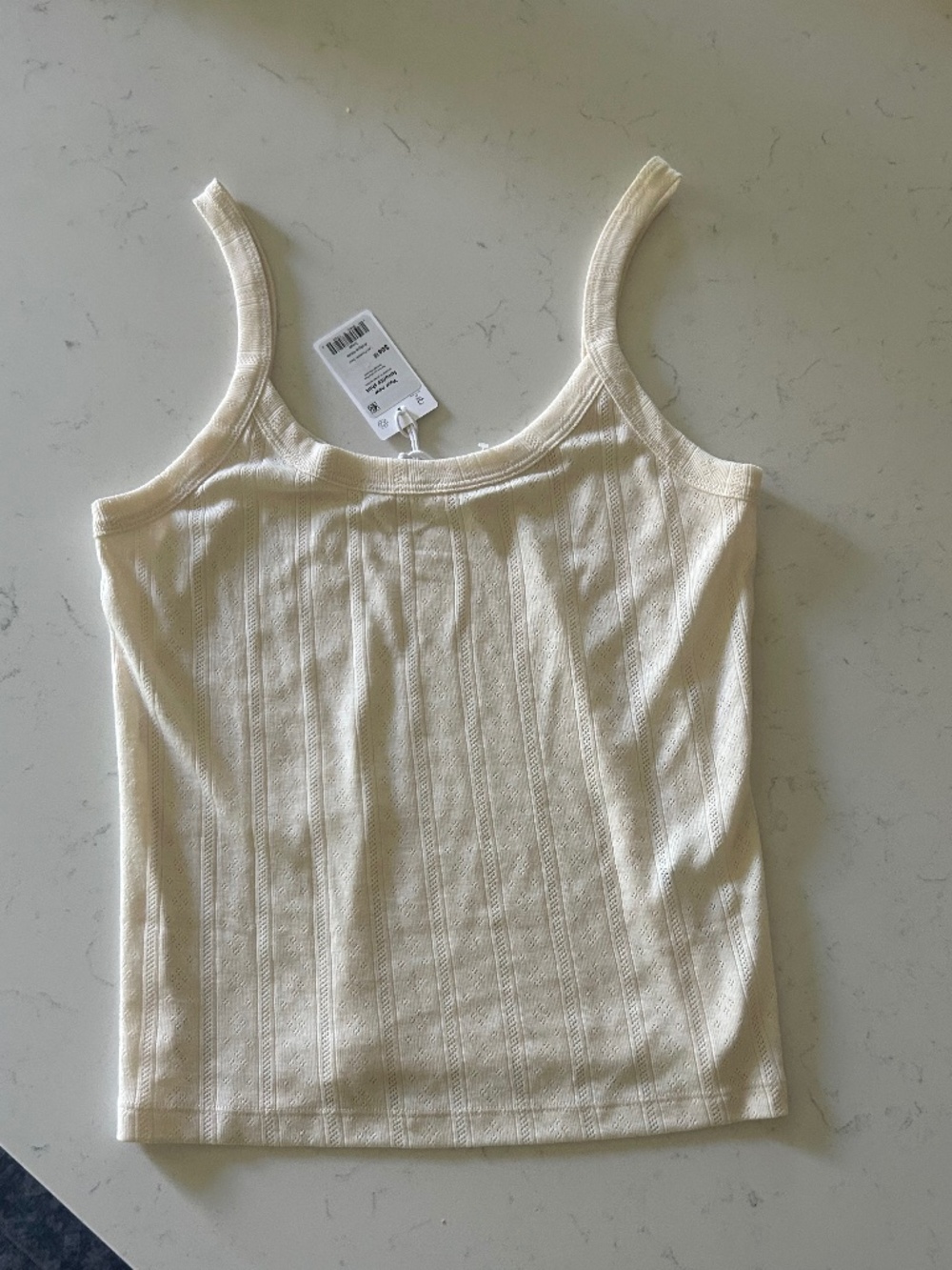 New Marine Layer Lexi Pointelle Cami - Picture 2 of 3